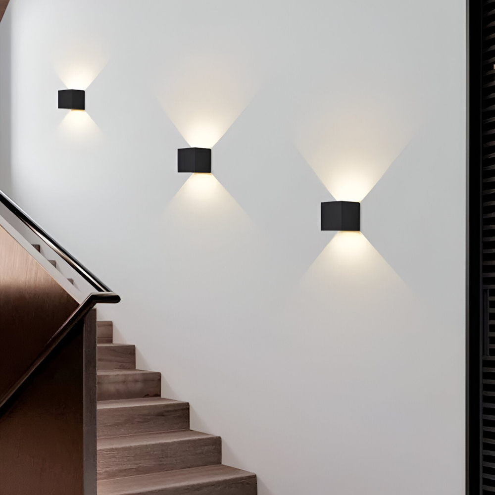 Aplique Pared LED Cubo