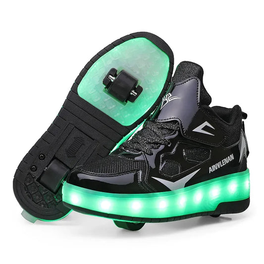 Zapatillas LED Ruedas Niños