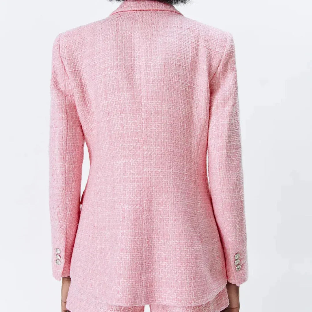 Blazer Tweed Mujer