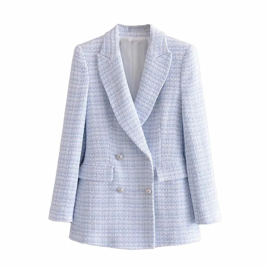 Blazer Tweed Mujer