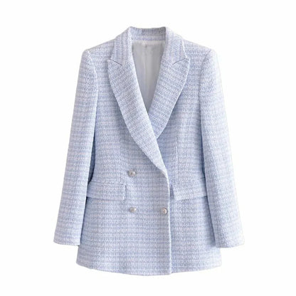 Blazer Tweed Mujer