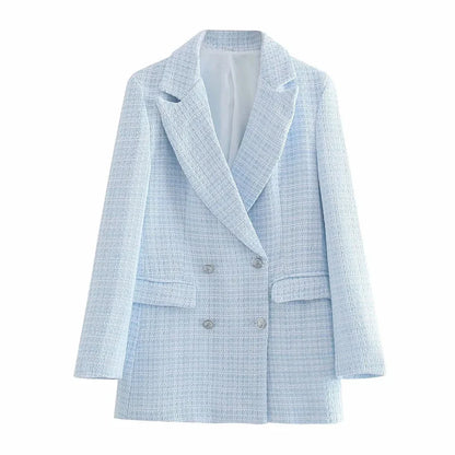 Blazer Tweed Mujer