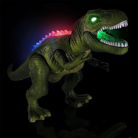 Dinosaurio T-Rex Teledirigido LED